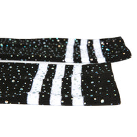 Rhinestone Stripe Socks