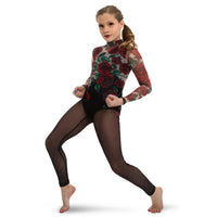 Youth Rose Mesh Unitard
