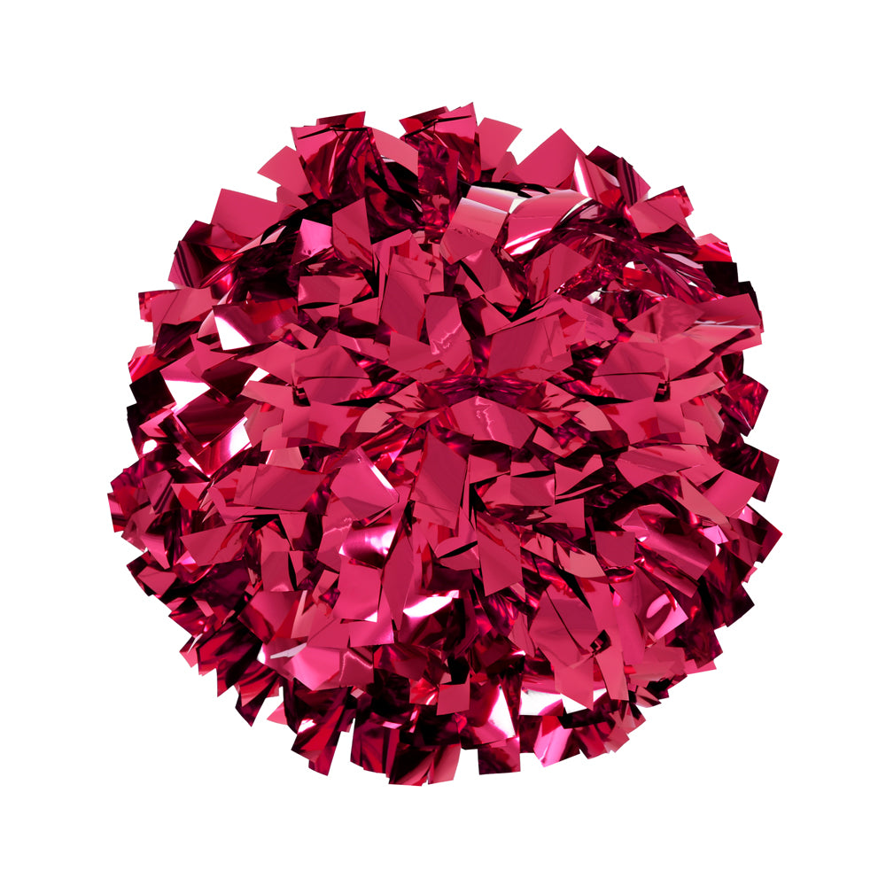 Just For Kix 6" Solid Metallic Pom – High-Energy, Lightweight Cheer & Dance Pom (Sold Individually)
