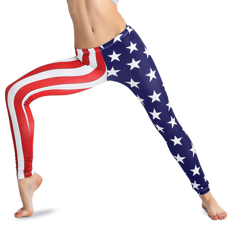 Alexandra Youth American Flag Leggings