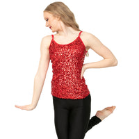 Alexandra Collection Sequin Camisole Tank