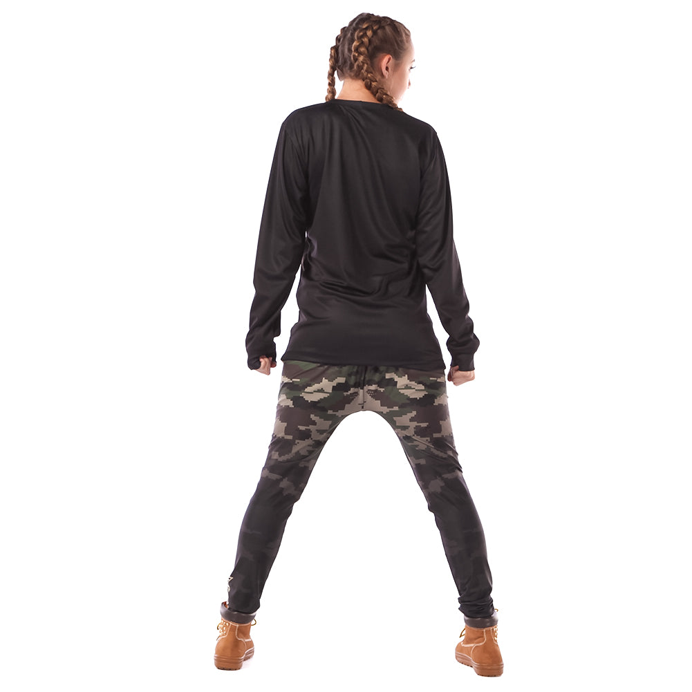 Digi Camo Long Sleeve Crewneck