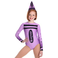 Crayon Long Sleeve Leotard