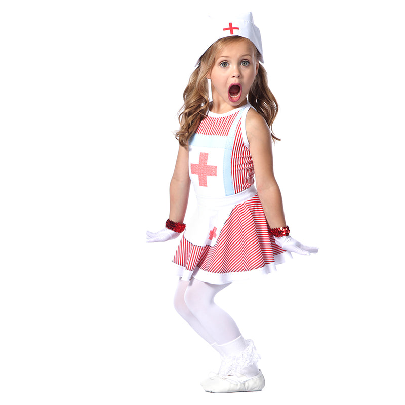 Nurse Sleeveless Biketard