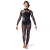 Beautiful Emotion Mesh Unitard