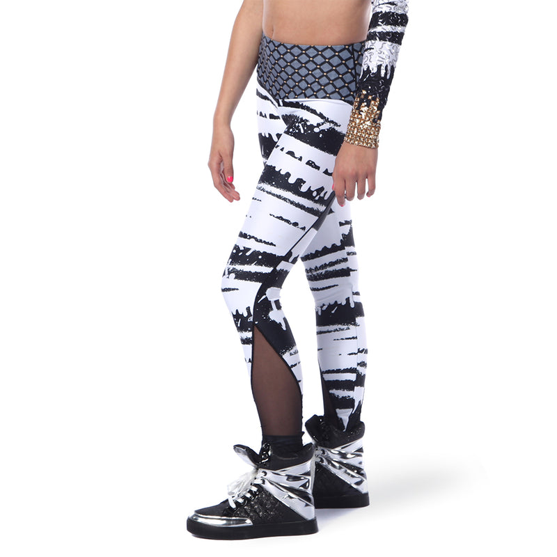 Graffiti Queen Merrow Mesh Panel Legging