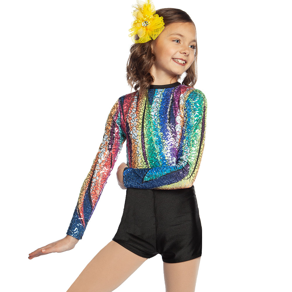 Color the Rainbow Biketard