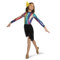 Color the Rainbow Biketard