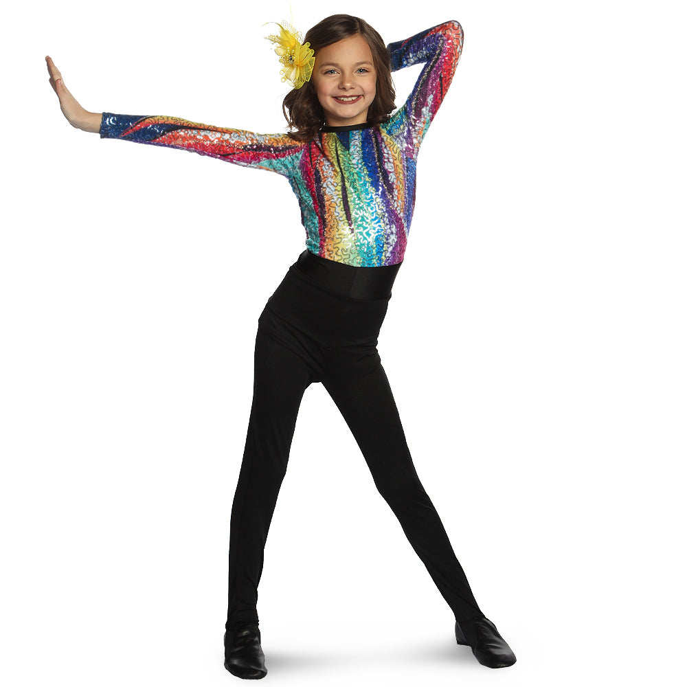 Color the Rainbow Biketard