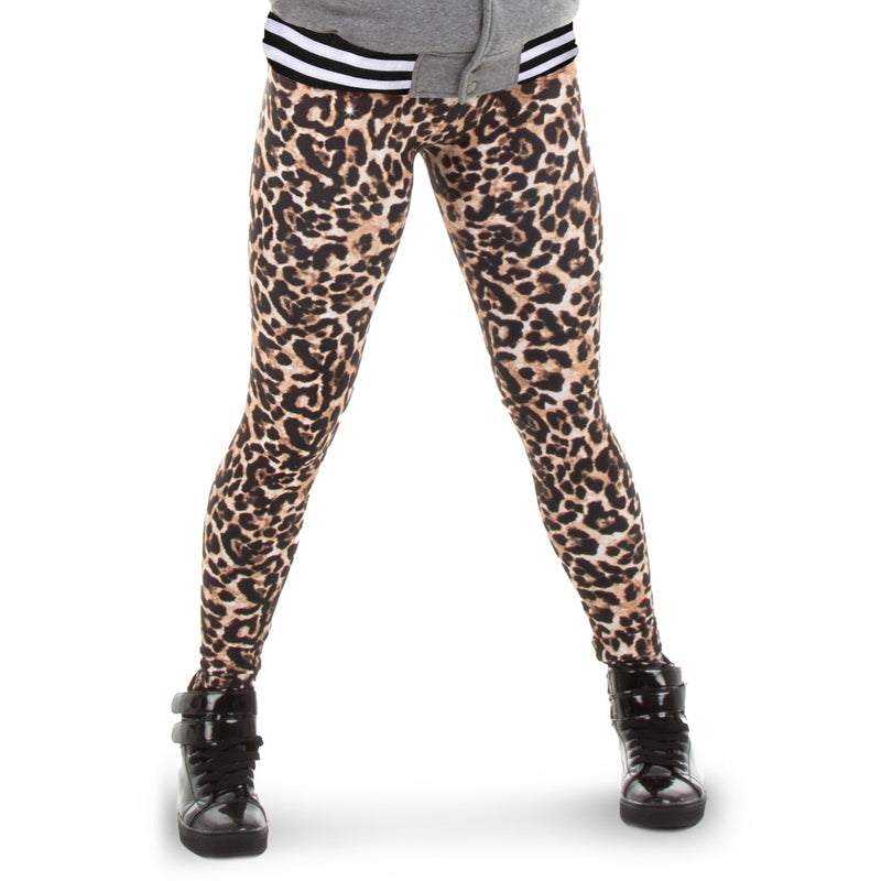 Cheetah Mid-Rise Youth Legging