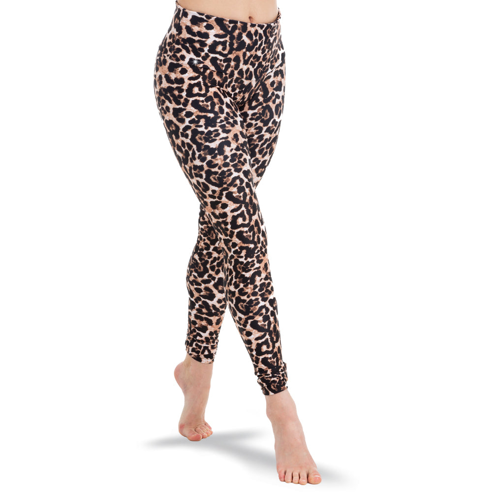 Cheetah Mid-Rise Youth Legging