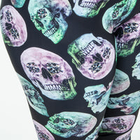 Skull Diamond Adult Legging