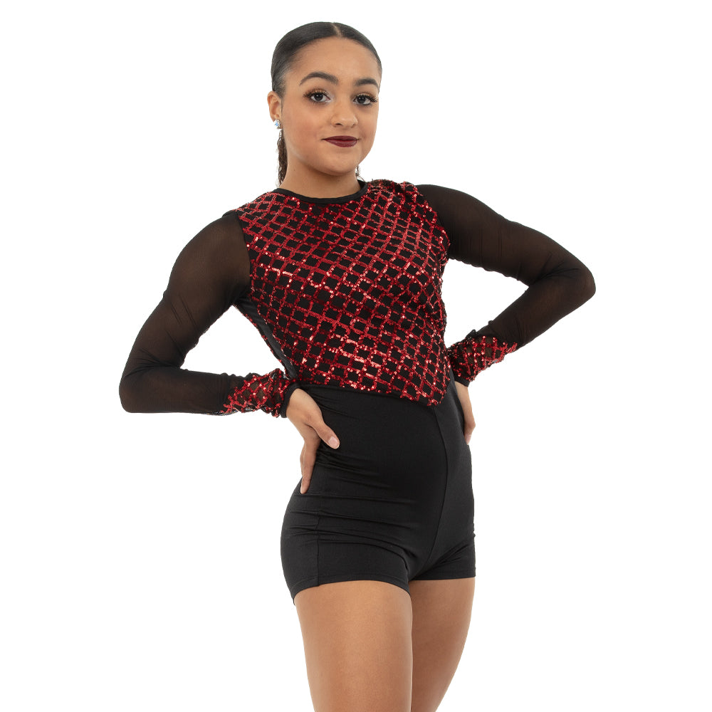 Youth Inferno Radiance Biketard