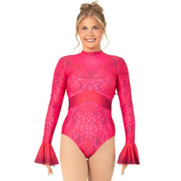 Damask Long Sleeve Leotard