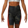 Youth Camo High Waist Biker Shorts