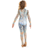 Youth Floral Mesh Unitard