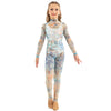 Youth Floral Mesh Unitard