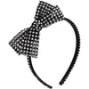 Rhinestone Bow Headband