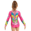 Youth Fluoro Flora Leotard