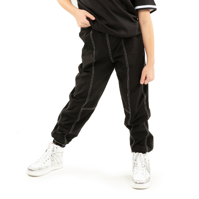 Youth Contrast Stitch Elastic Joggers