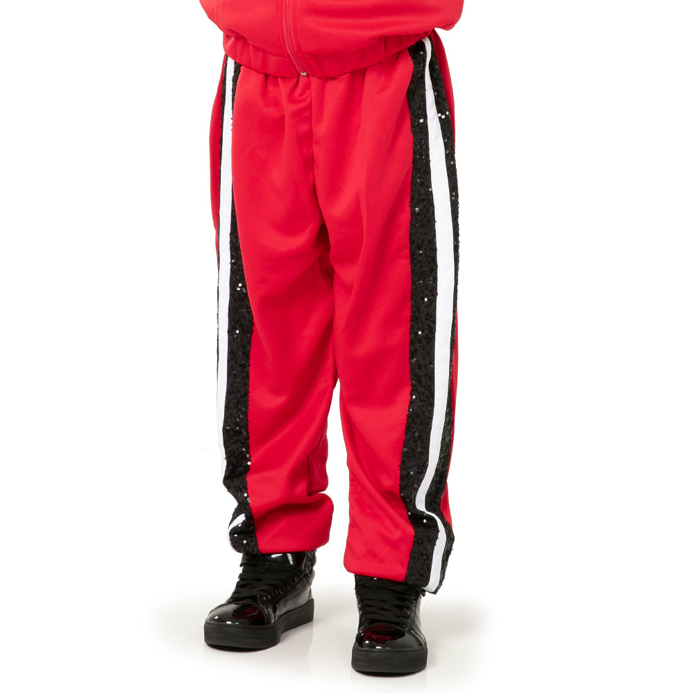 Youth Sequin Stripe Joggers