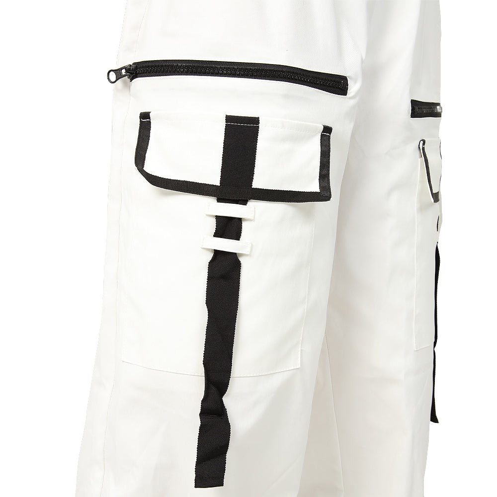 Contrast Cargo Pants