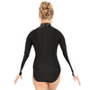 Long Sleeve Metallic Rhinestone Leotard