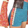 Flower Power Hippie 70s Biketard