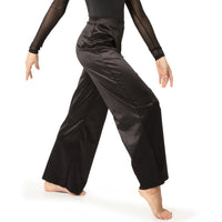 Satin Lux Wide Leg Pant