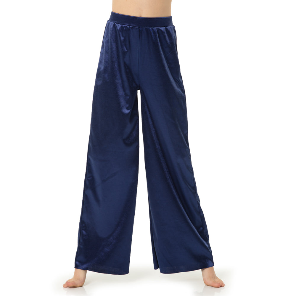 Youth Satin Lux Wide Leg Pant