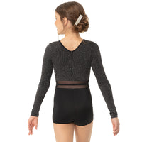 Youth Pin Stripe Long Sleeve Performance Biketard