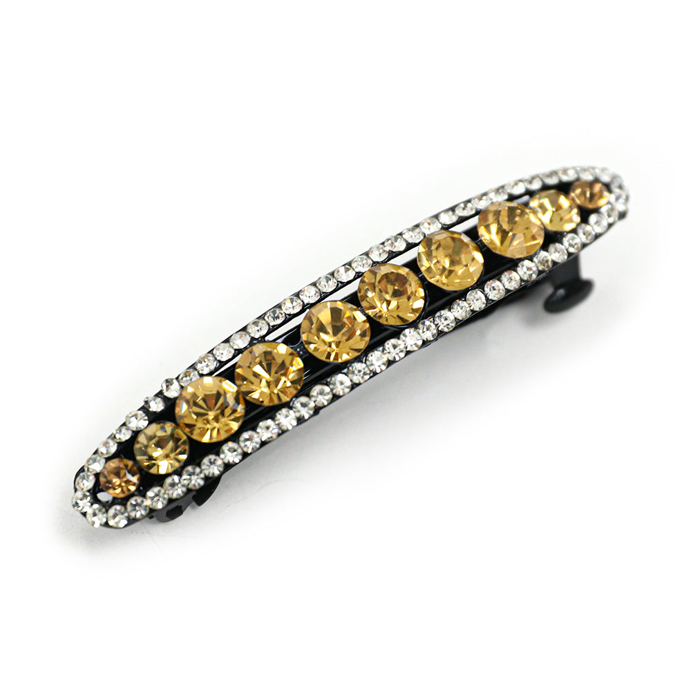 Colorado Topaz Rhinestone Hair Clip