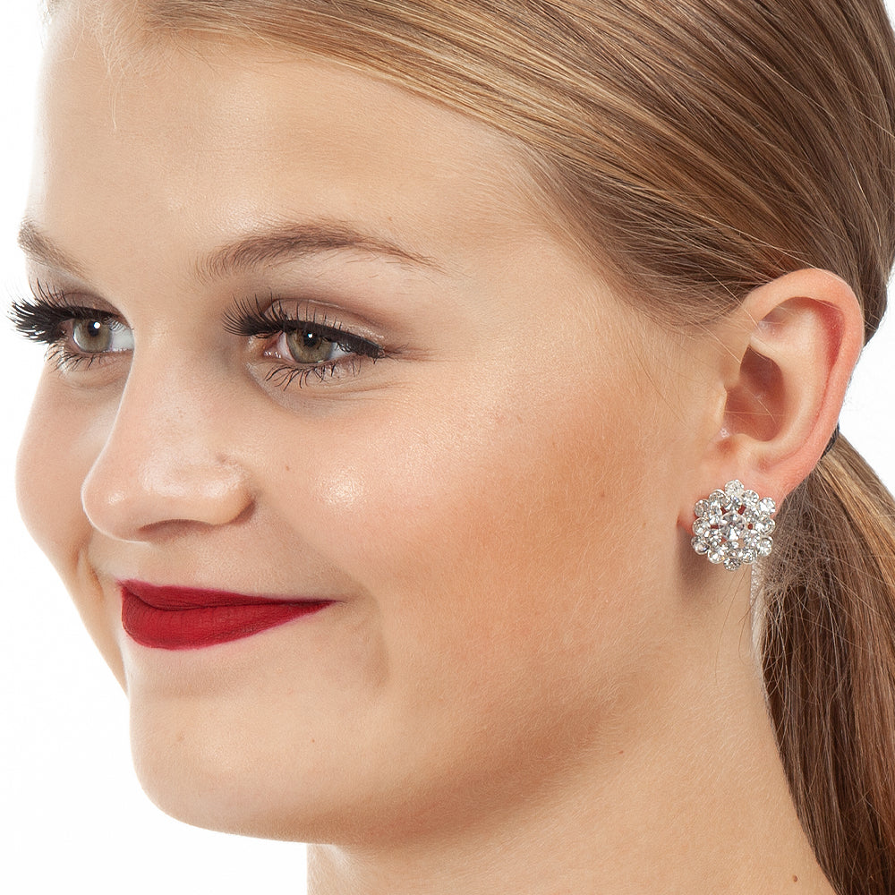 Clear Rhinestone Earring