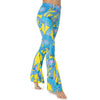 60s Floral Bell Bottoms Pants