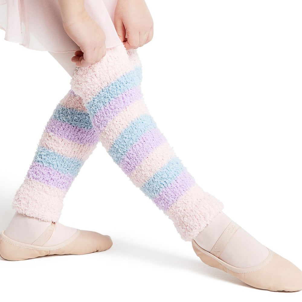 Youth Capezio 12" Stripe Legwarmer