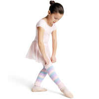 Youth Capezio 12" Stripe Legwarmer