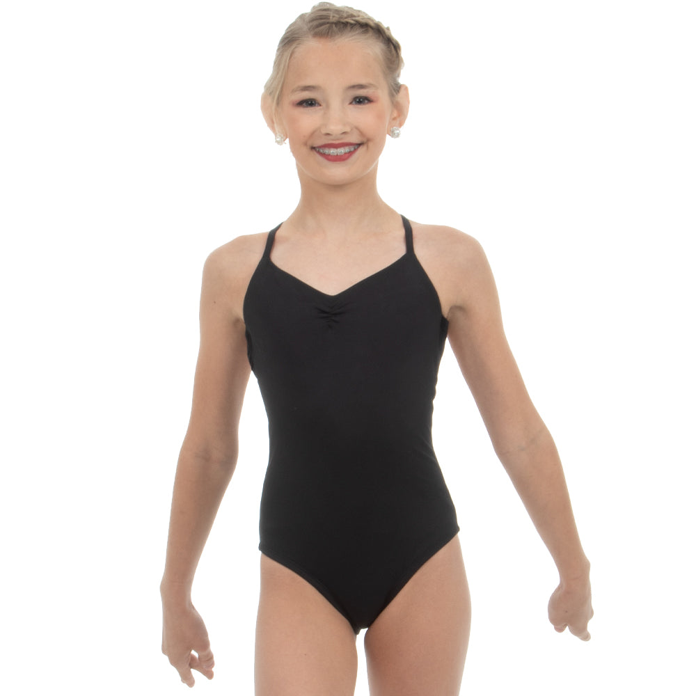 Youth Pinch Front Leotard