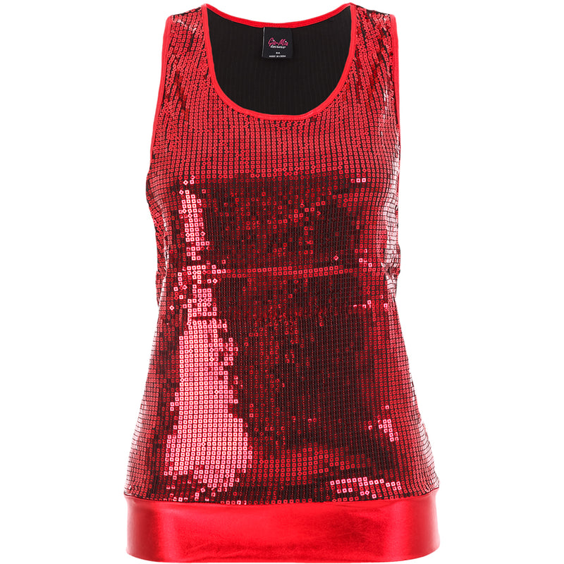 Youth Reflection Sequin Tunic Tank