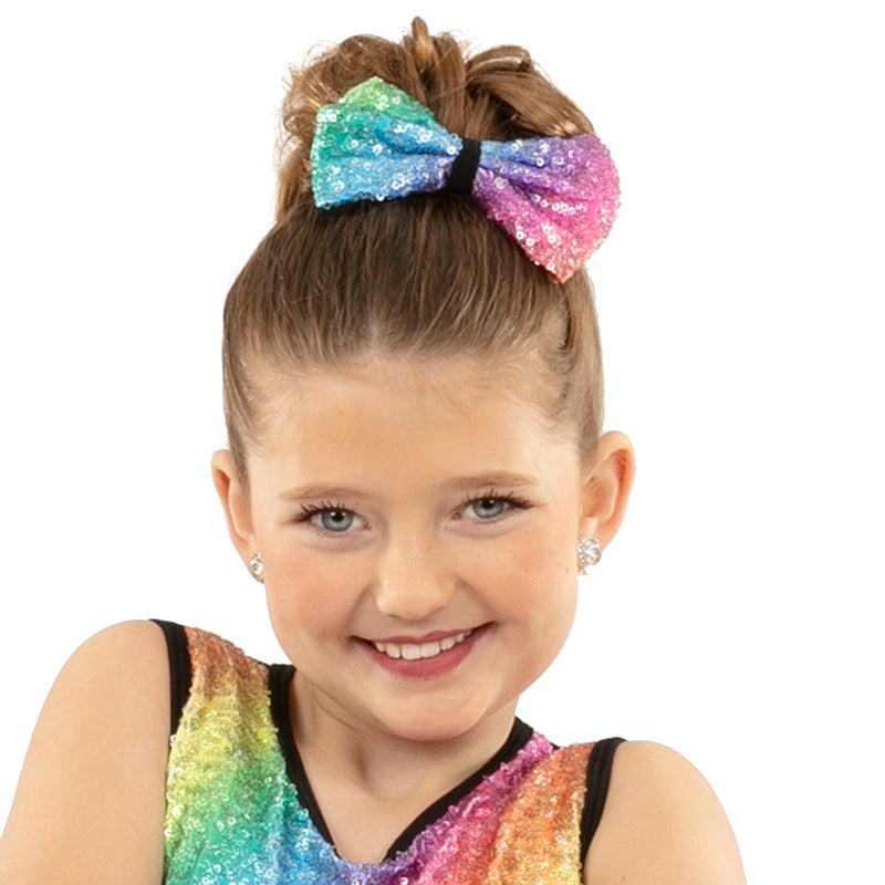Rhinestone Sequin Bow
