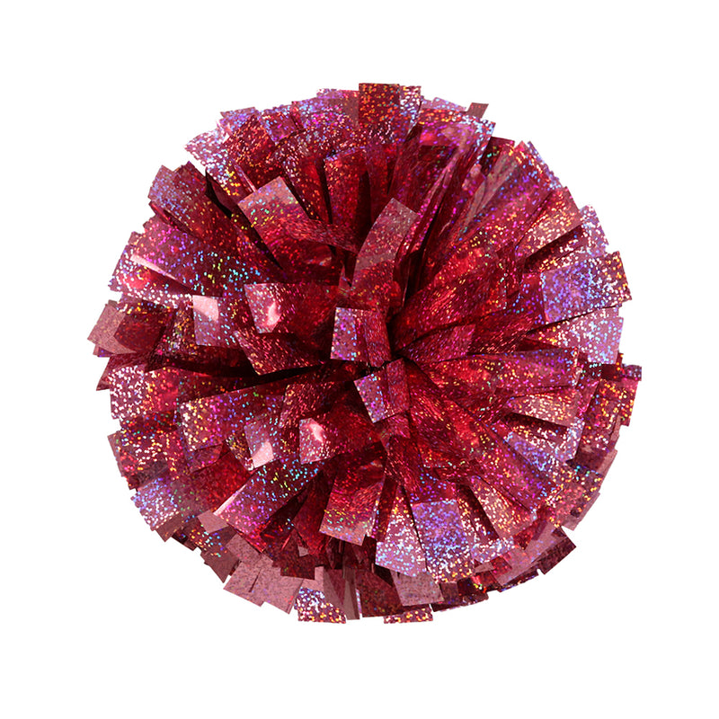 4 Inch Holographic Metallic Pom (Sold Individually)