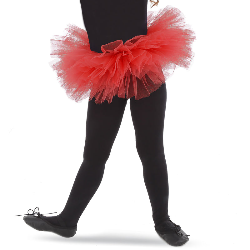 Fluffy Black Cheetah Print Tutu for Girls