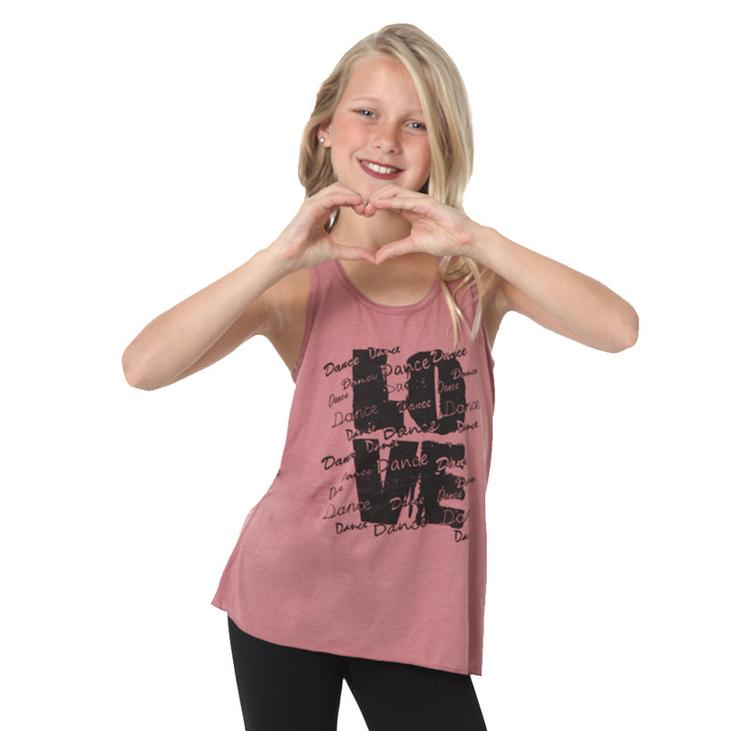 Love Dance Grunge Tank