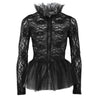 Youth Lace Peplum Jacket