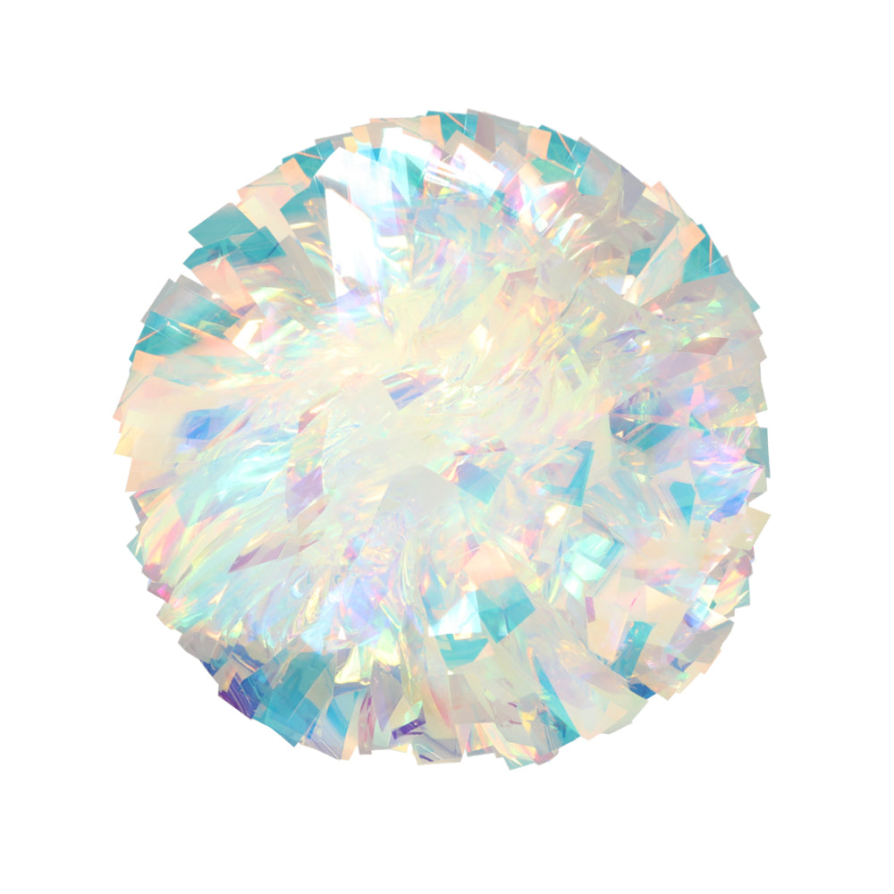 Just For Kix 6" Solid Metallic Pom – High-Energy, Lightweight Cheer & Dance Pom (Sold Individually)