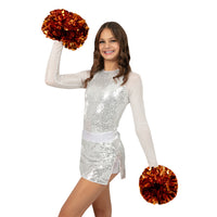 4 Inch Metallic Pom (Sold Individually)