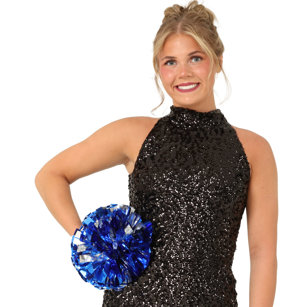 4 Inch Multi Color Metallic Pom (Sold Individually)