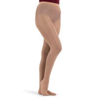 Capezio Hold and Stretch Footed Tight