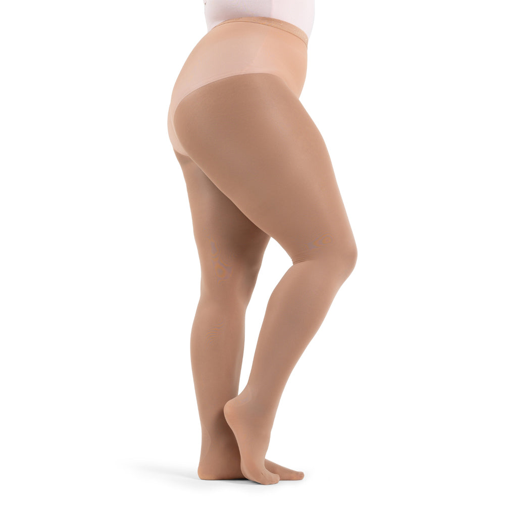 Capezio Plus Size Footed Tight