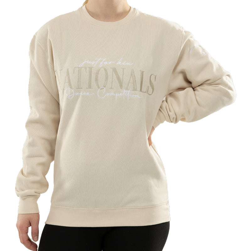 2024 National Crewneck Embroidered Sweatshirt