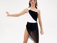 Youth I'm Falling in Love Gathered Mesh Lyrical Dress